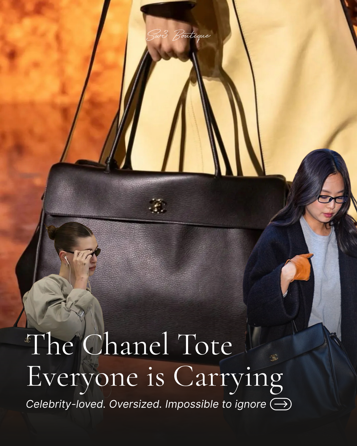 The Chanel Tote Everyone’s Carrying: Why the Large Shopping Bag Is 2026’s New It Bag