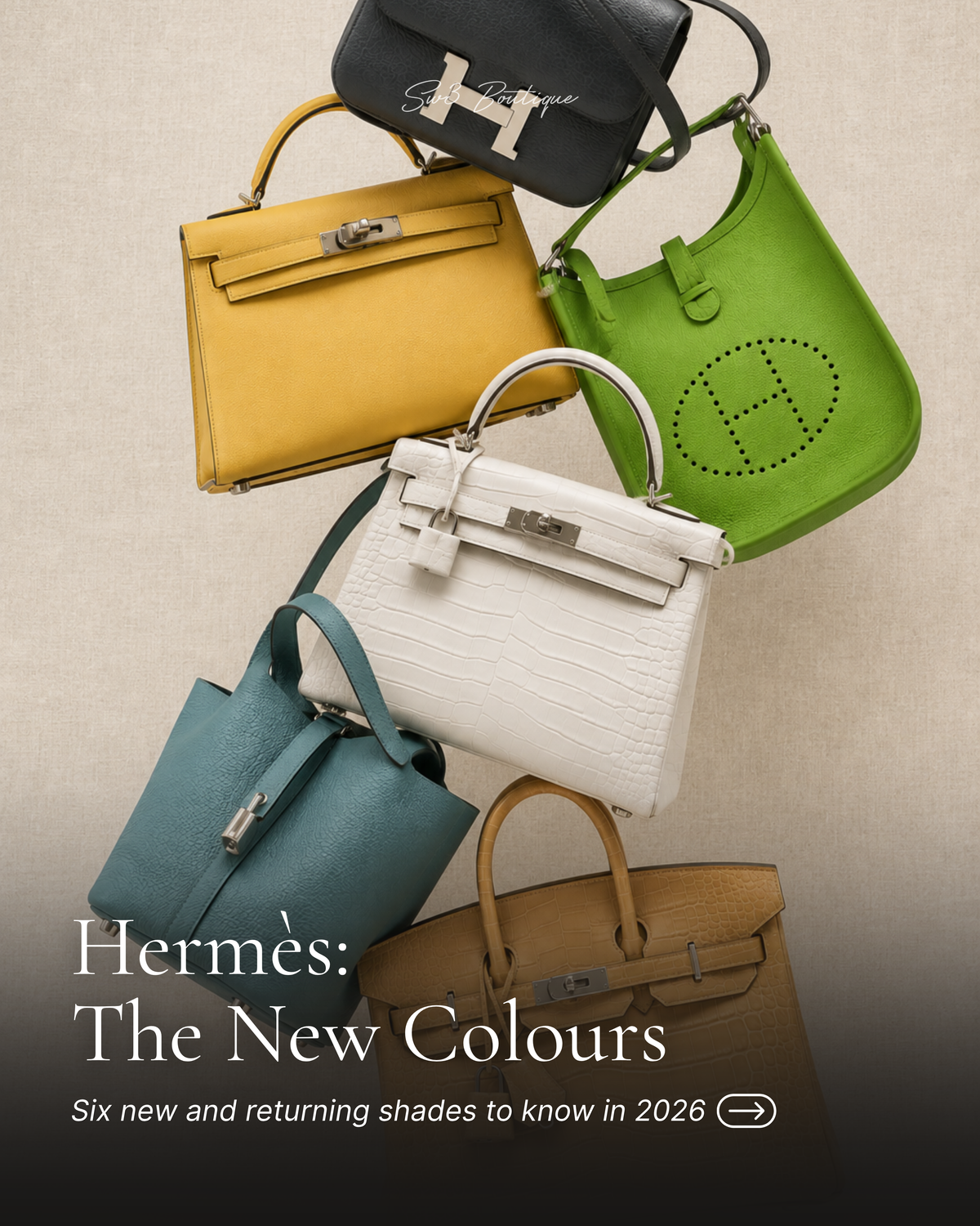 The New Hermès Colours of 2026: 6 Shades Collectors Need to Know