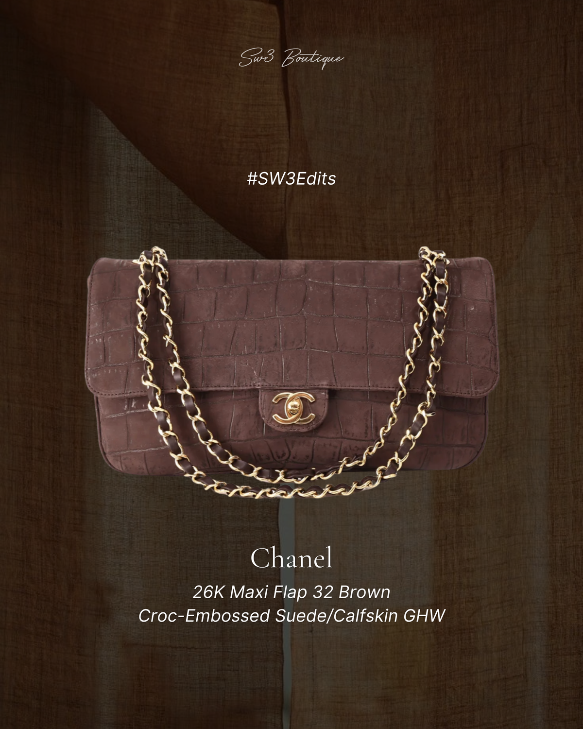 Chanel 26K Fall Edit: Suede, Croc & Iridescent Bags