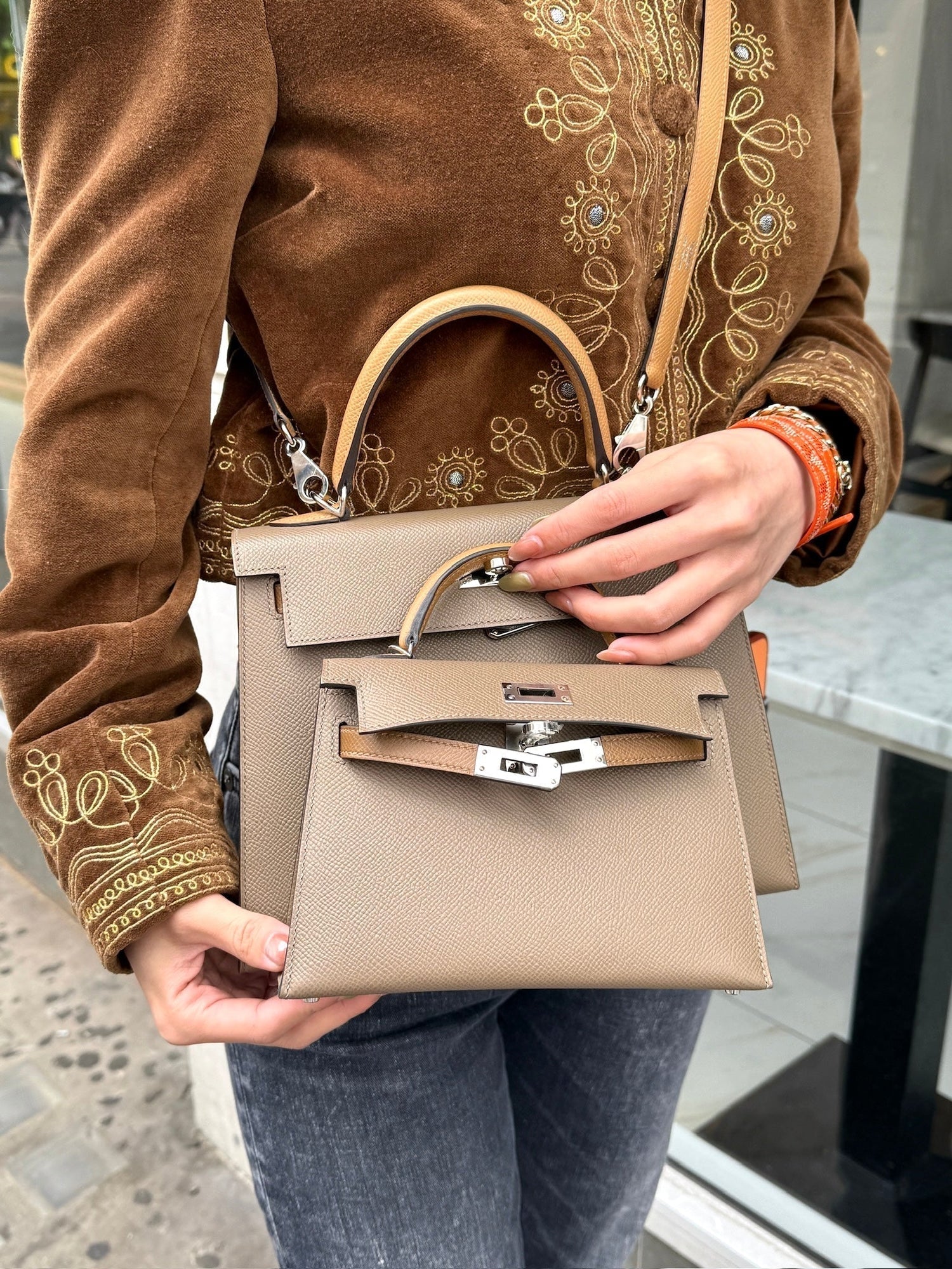 Some People Collect Neutrals… We Collect Matching Kellys 🤎👀