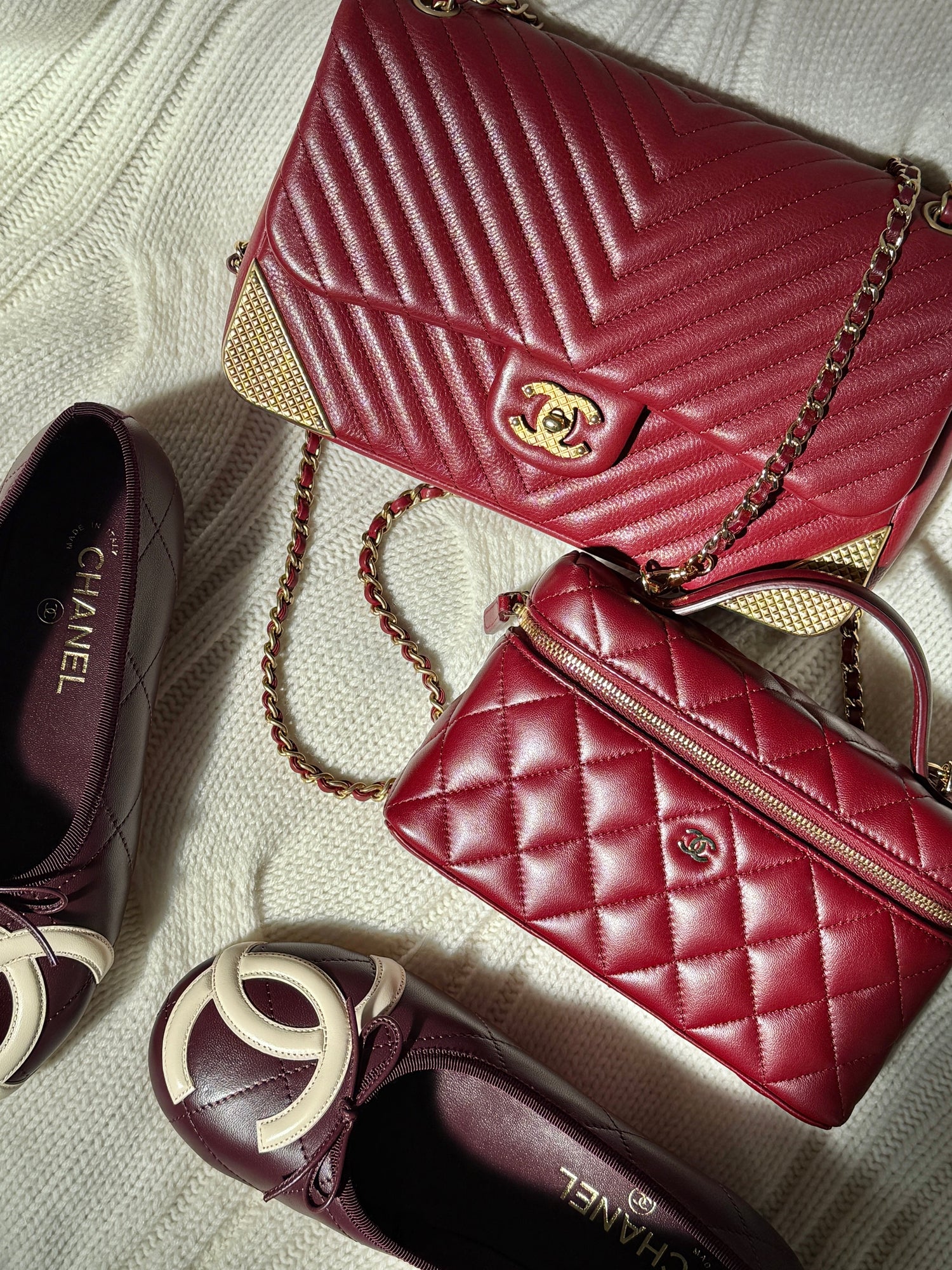 Rich Burgundy, Deep Reds & Classic Chanel Codes