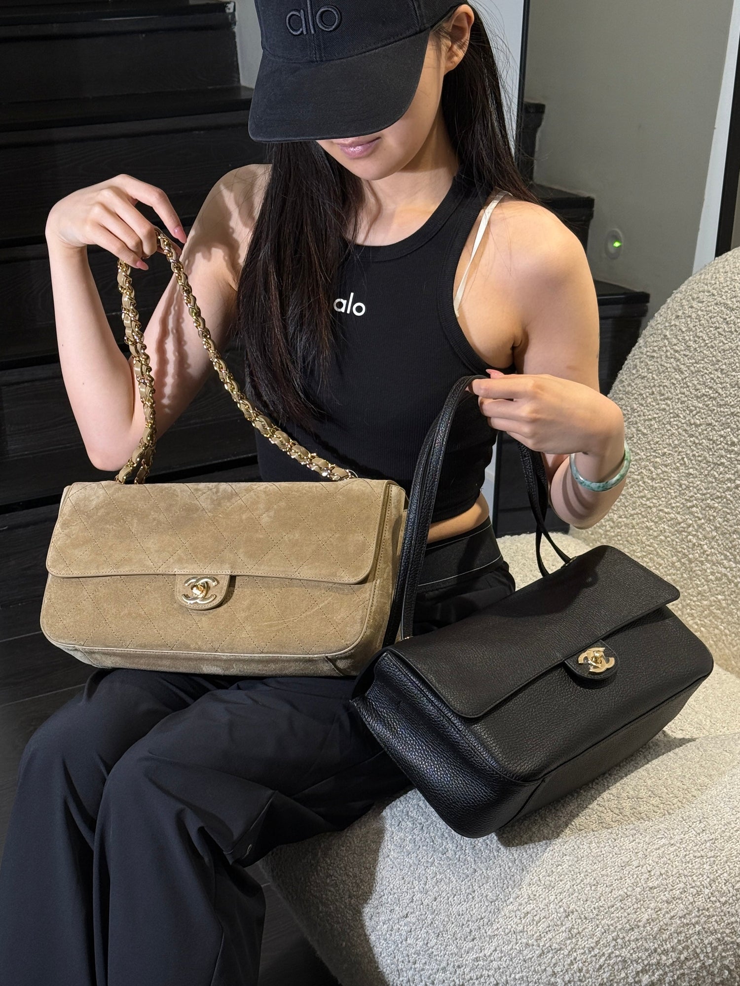 Black Leather or Suede? Comparing Chanel's Most Wanted 26S Maxi Flap Bags