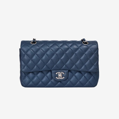 Chanel Classic Medium Double Flap Bag Blue (Contact to Enquire)