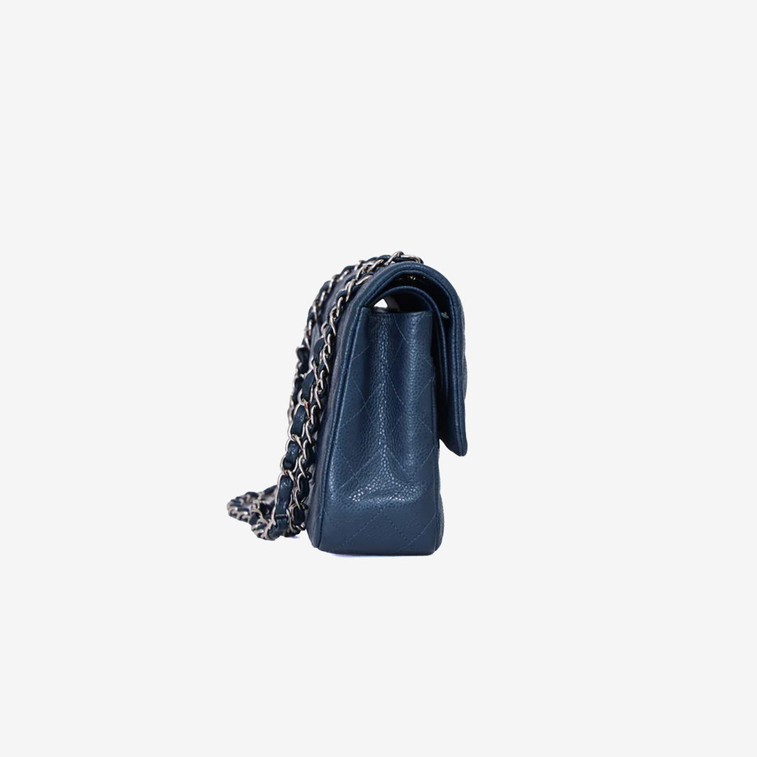 Chanel Classic Medium Double Flap Bag Blue (Contact to Enquire)