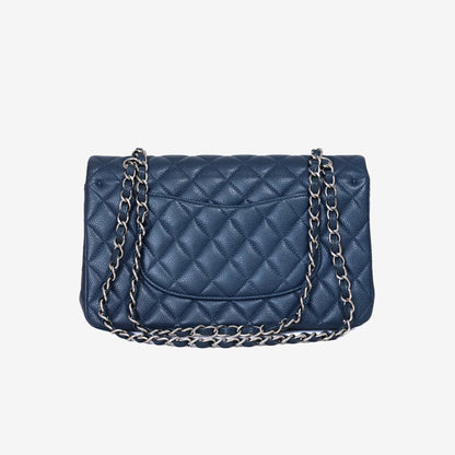 Chanel Classic Medium Double Flap Bag Blue (Contact to Enquire)