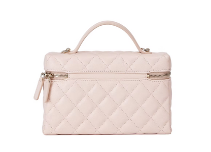 Chanel Vanity with Chain Calfskin light pink