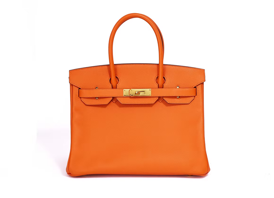 Hermès Birkin 30 in Orange Epsom Leather with Gold Hardware (Contact to Enquire)