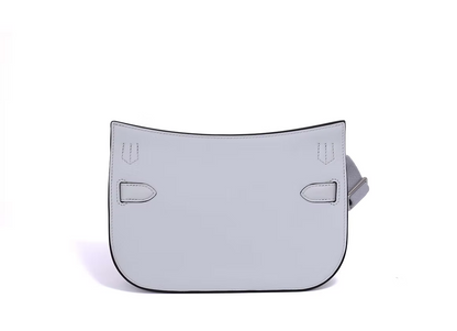 Hermès Jypsiere in Blue Glacier Swift Leather with Palladium Hardware