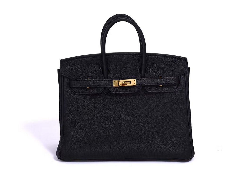 Hermès Birkin 25 in Noir Togo Leather with Gold Hardware (Contact to Enquire)