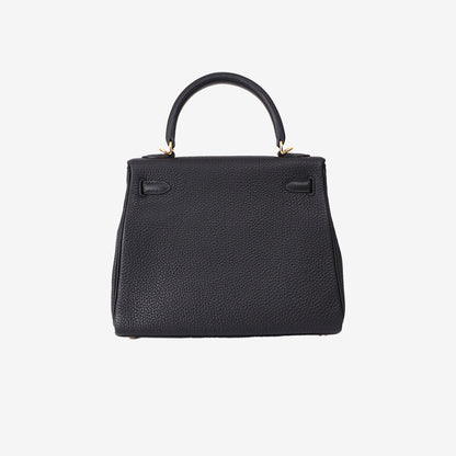 Hermès Kelly 25 in Noir Togo Leather with Gold Hardware (Contact to Enquire)