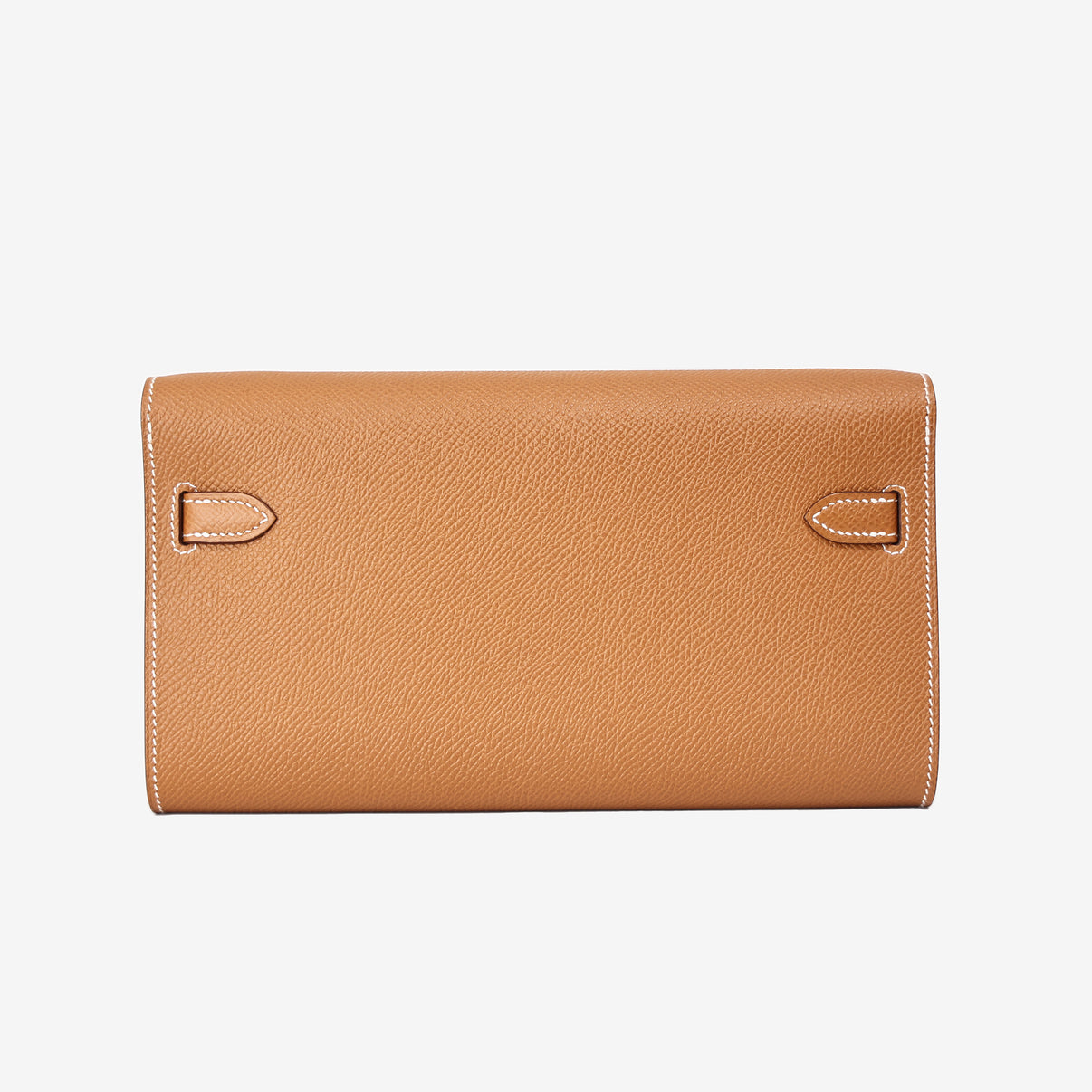 Hermès Kelly To Go in Gold Epsom Leather with Gold Hardware back view
