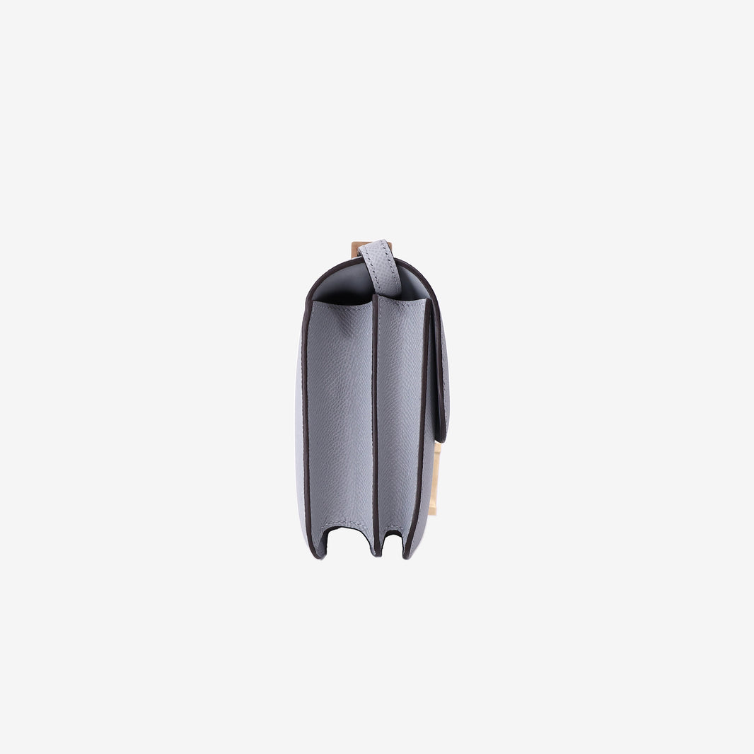 Hermès Constance 18 in Gris Pantin Epsom Leather with Gold Hardware