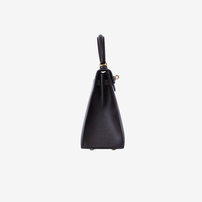 Hermès Kelly 25 in Bai Brun Epsom Leather with Gold Hardware