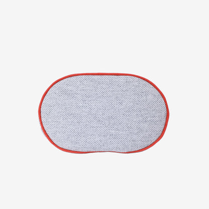 Hermès Animaux Blocks Backpack in Granit Herringbone Wool Canvas bottom view