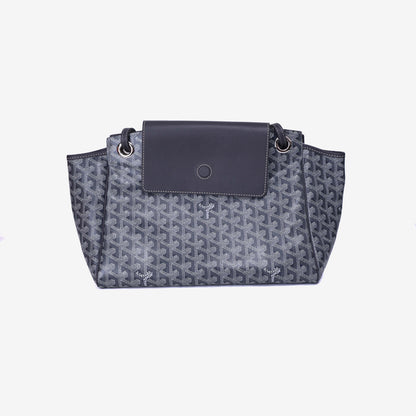 Goyard Goyardine Rouette Souple Grey Bag