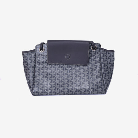 Goyard Goyardine Rouette Souple Grey Bag