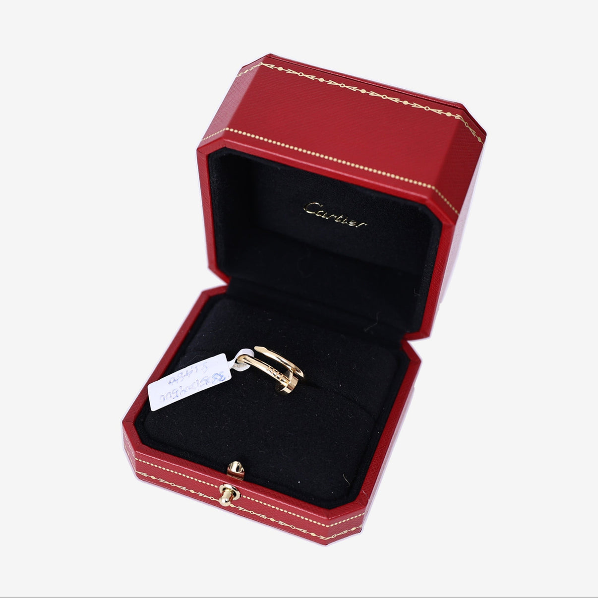 Cartier Juste un Clou Ring in 18K Yellow Gold detail view