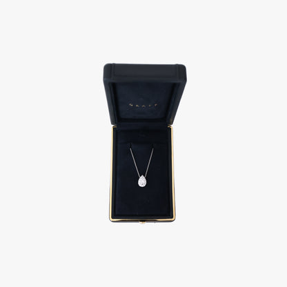 Graff Icon Pear Shape Diamond Pendant in White Gold
