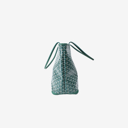 Goyard Saint Louis Tote Bag in Green Goyardine Canvas