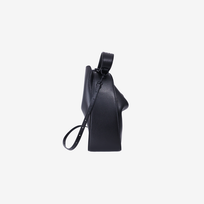 Balenciaga Tool 2.0 North-South Tote Bag in Black Grained Calfskin Leather with Black Tonal Hardware