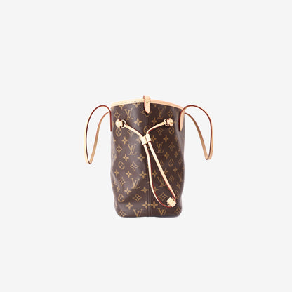 Louis Vuitton Neverfull Inside Out MM in Monogram Coated Canvas with Pink Detailing
