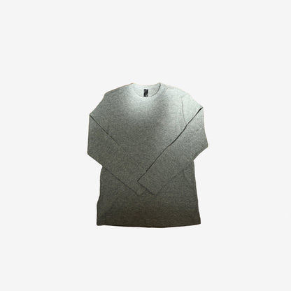 Chrome Hearts Thermal Long Sleeve Top in Grey Wool (Sizes Available)