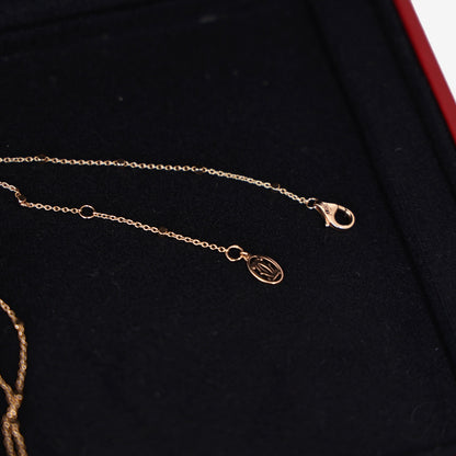 Cartier Clash de Cartier Medium Necklace in 18k Rose Gold detail view