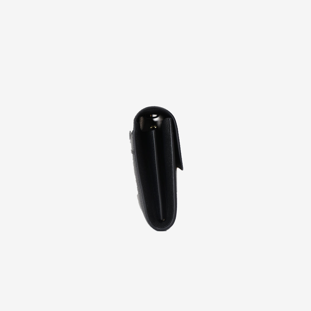 Hermès Constance To Go in Noir Epsom Leather with Palladium Hardware side view