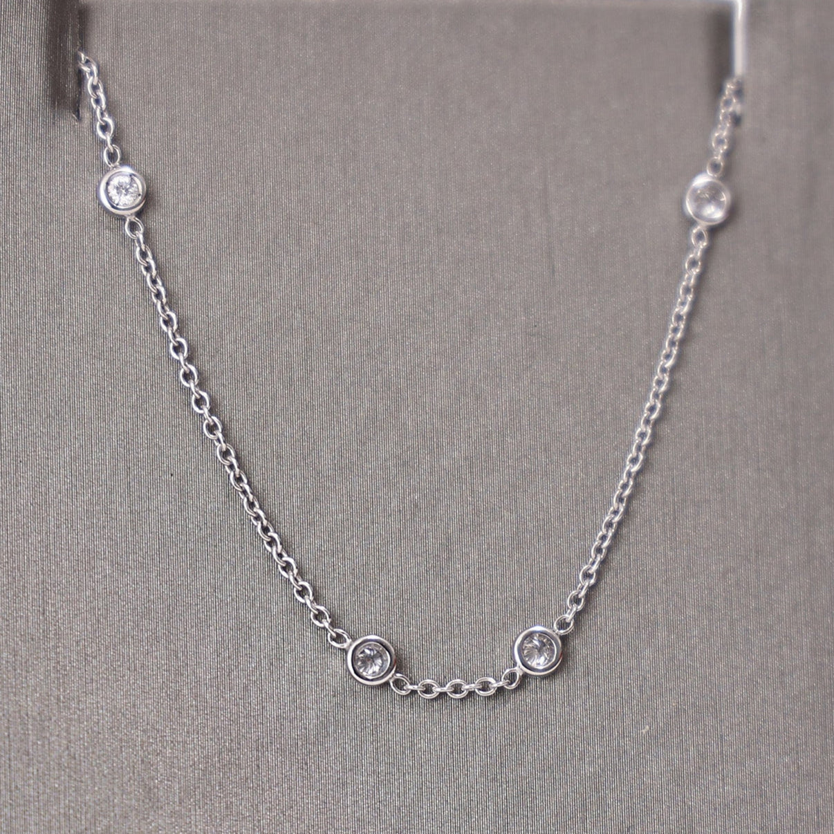 Dior Crystal Bracelet in Silver-Tone Metal with Crystals detail view