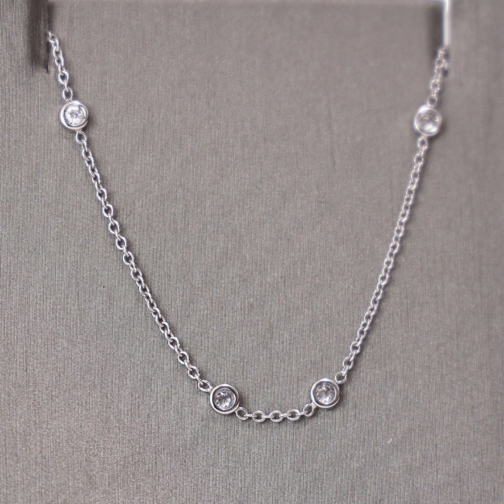 Dior Crystal Bracelet in Silver-Tone Metal with Crystals detail view