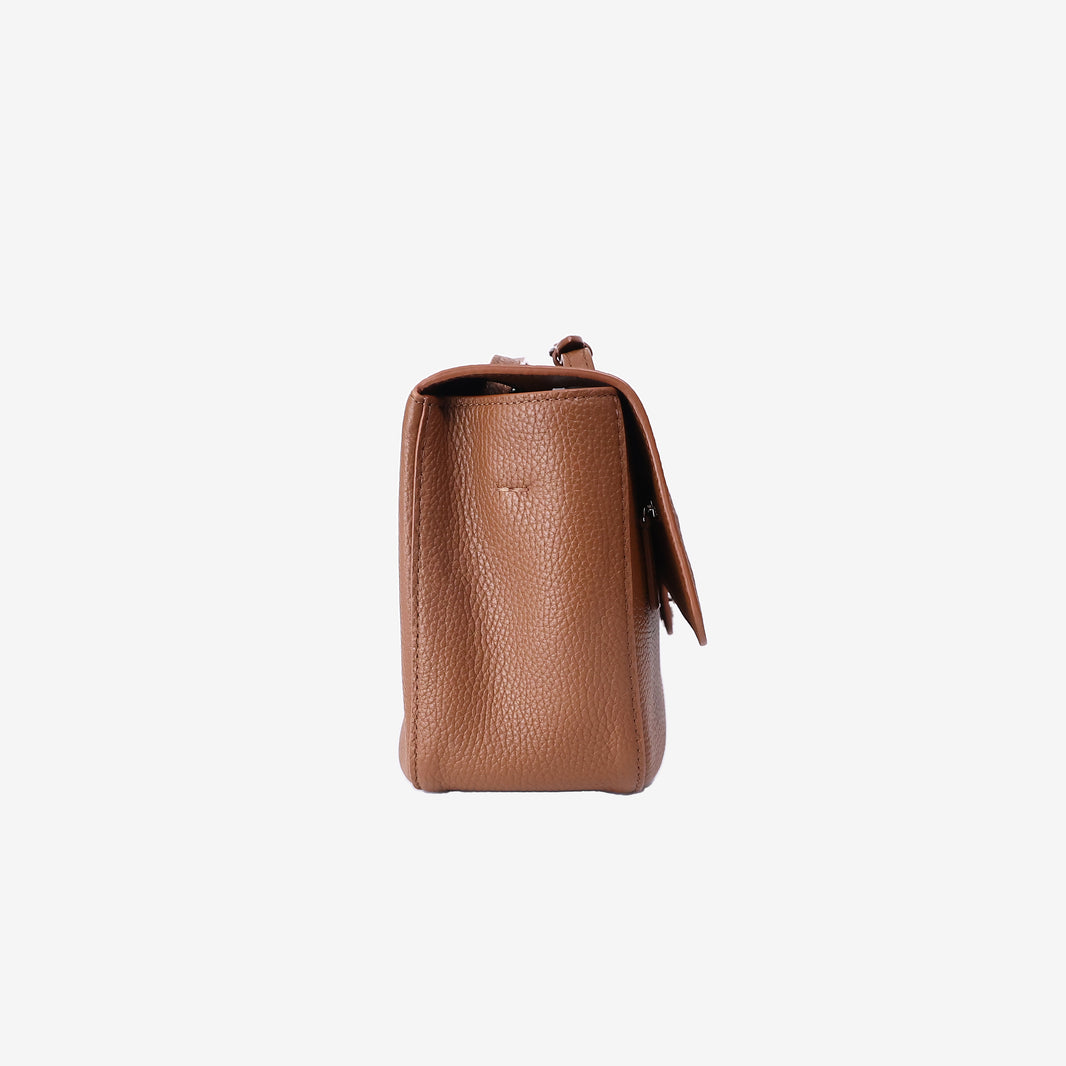 Chanel 26A Matthieu Blazy Maxi Flap Bag 32 in Camel Calfskin Leather with Silver Hardware (Contact to Enquire)