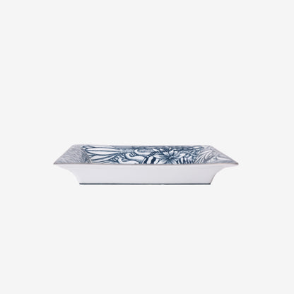 Hermès Zebre Camoufle Change Tray in Bleu Cobalt/White Porcelain (Contact to Enquire)