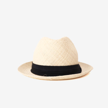 Lanvin Fedora Straw Hat in Beige (Size 57)