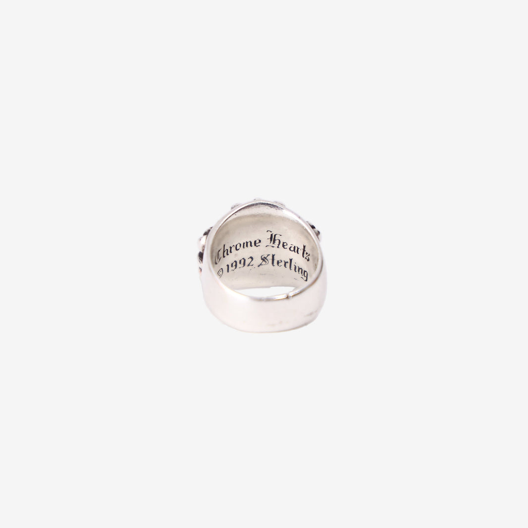 Chrome Hearts Keeper Ring in Sterling Silver