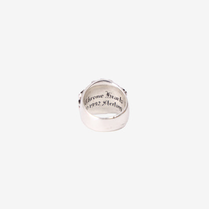 Chrome Hearts Keeper Ring in Sterling Silver