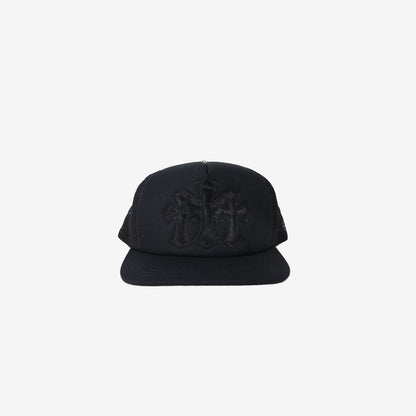 Chrome Hearts Trucker Cap in Black