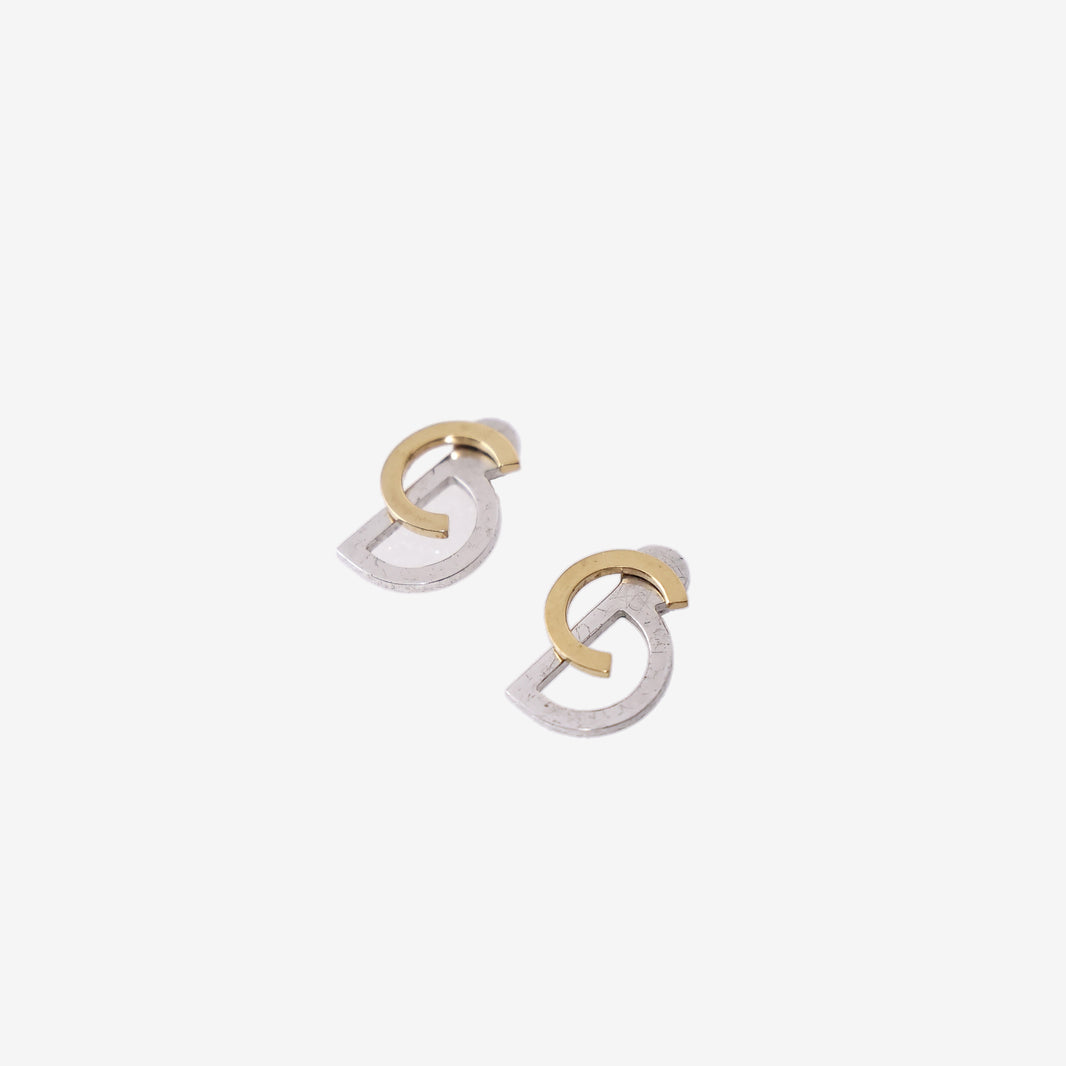 Dior Your Dior Earrings in Gold-Tone and Silver-Tone Metal