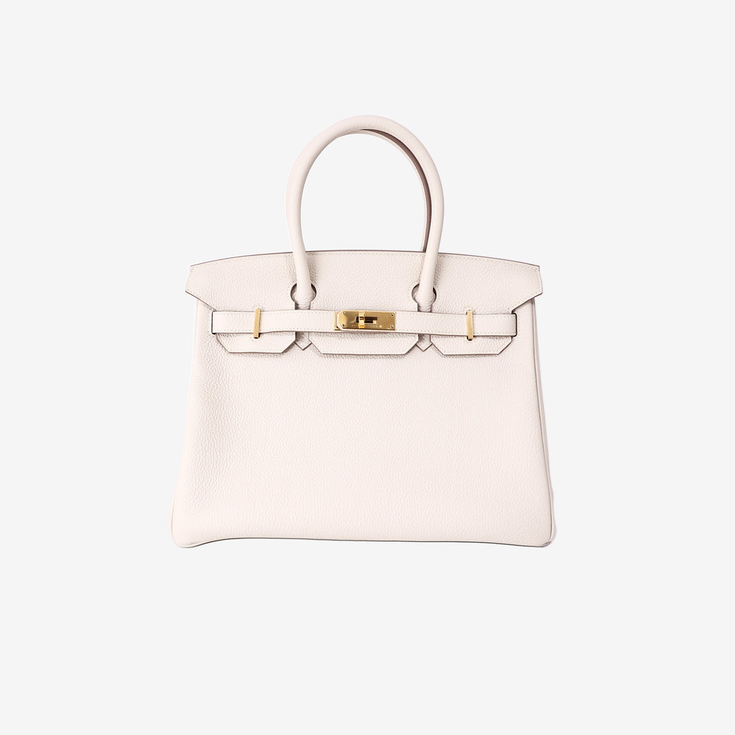 Hermès Birkin 30 in Craie Togo Leather with Gold Hardware