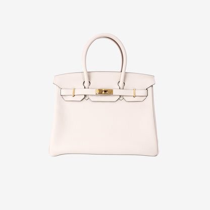 Hermès Birkin 30 in Craie Togo Leather with Gold Hardware