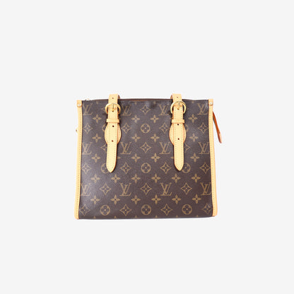 Louis Vuitton Popincourt Haut Bag in Brown Monogram Canvas with Gold Hardware