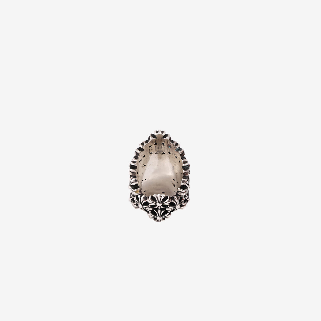 Chrome Hearts Chain Maille Ring in Sterling Silver