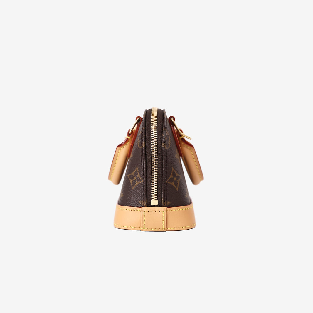 Louis Vuitton Alma BB in Monogram Canvas with Gold Hardware