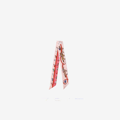 Hermès Parade Twilly Scarf in Multicolour Silk