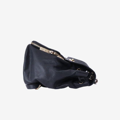 Chanel Business Affinity Backpack in Black Caviar Leather with Gold Hardware