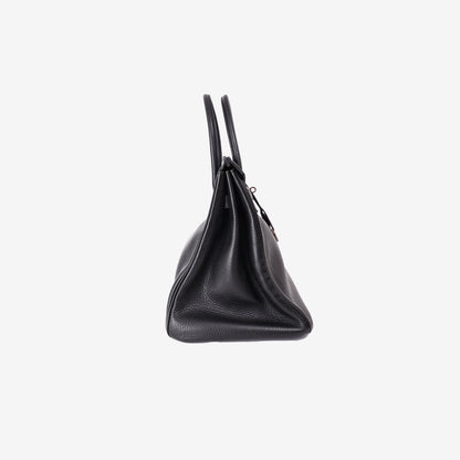 Hermès Birkin 35 in Noir Togo Leather with Palladium Hardware
