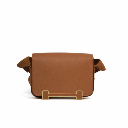 Hermès Geta Bag in Caramel with Gold Hardware (Contact to Enquire)
