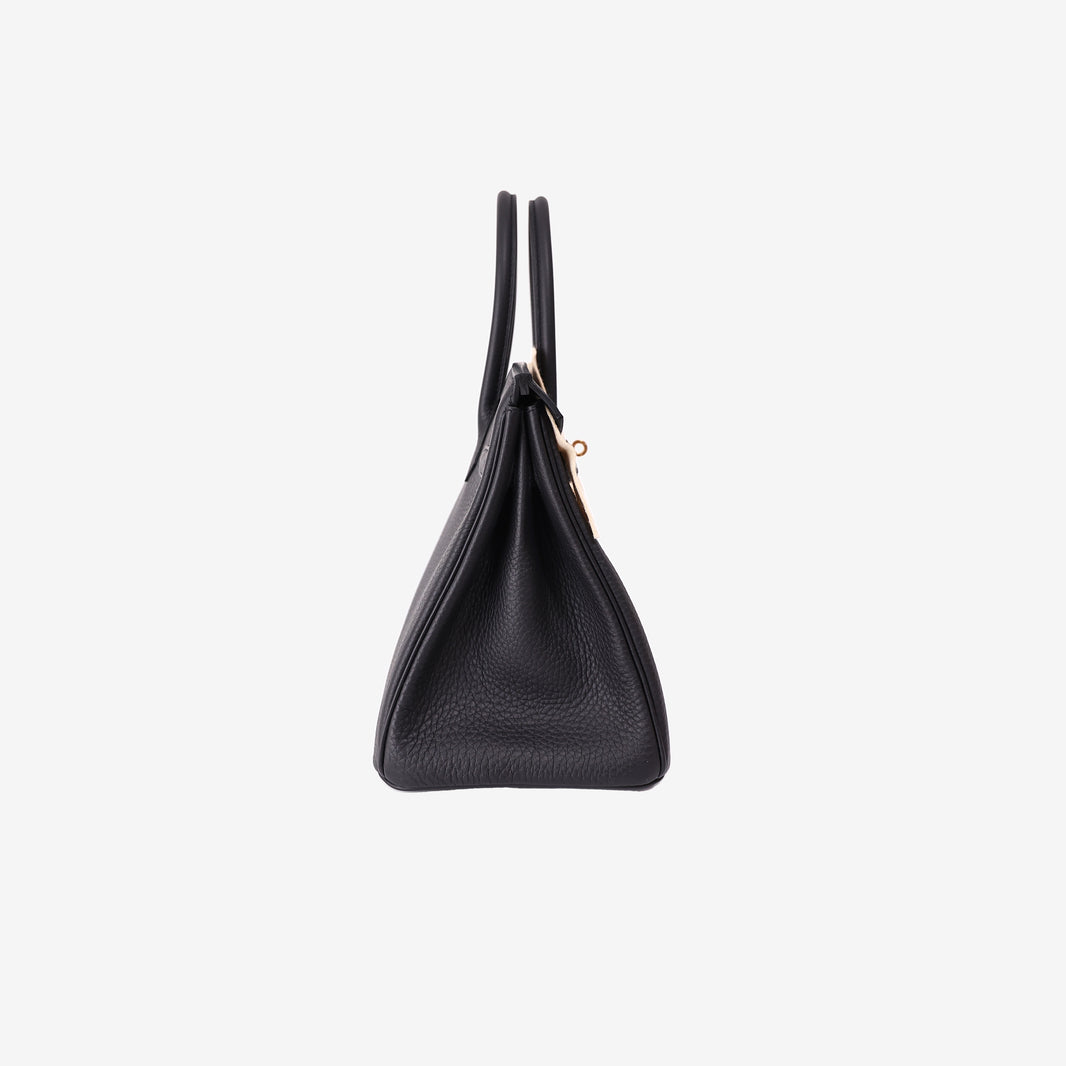 Hermès Birkin 30 in Noir Togo Leather with Gold Hardware