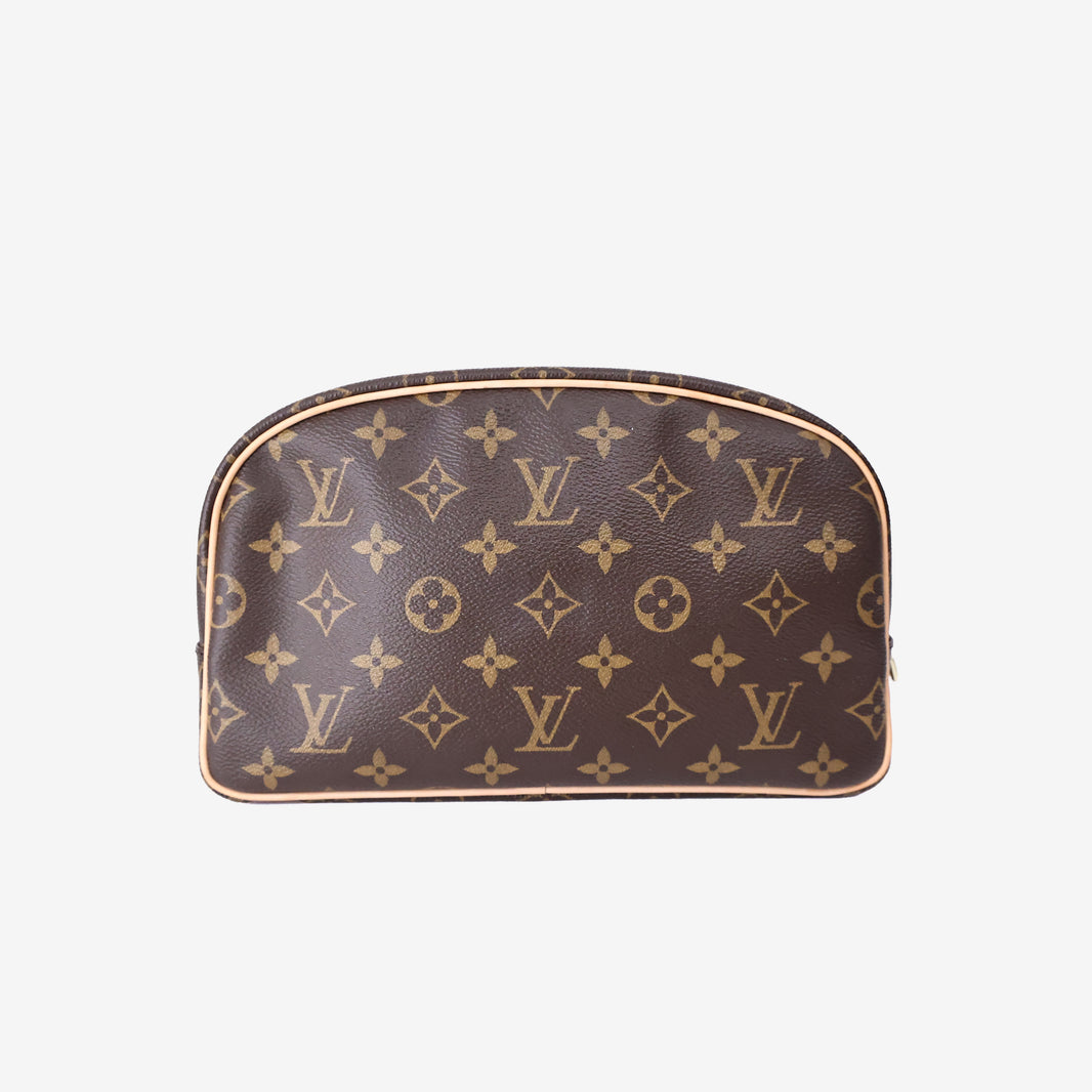 Louis Vuitton Toiletry Pouch 25 in Brown Monogram Coated Canvas