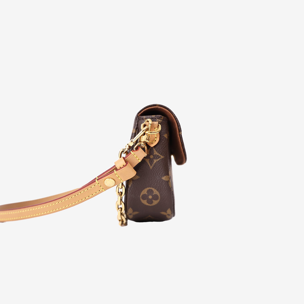Louis Vuitton Ivy Wallet on Chain in Monogram Canvas