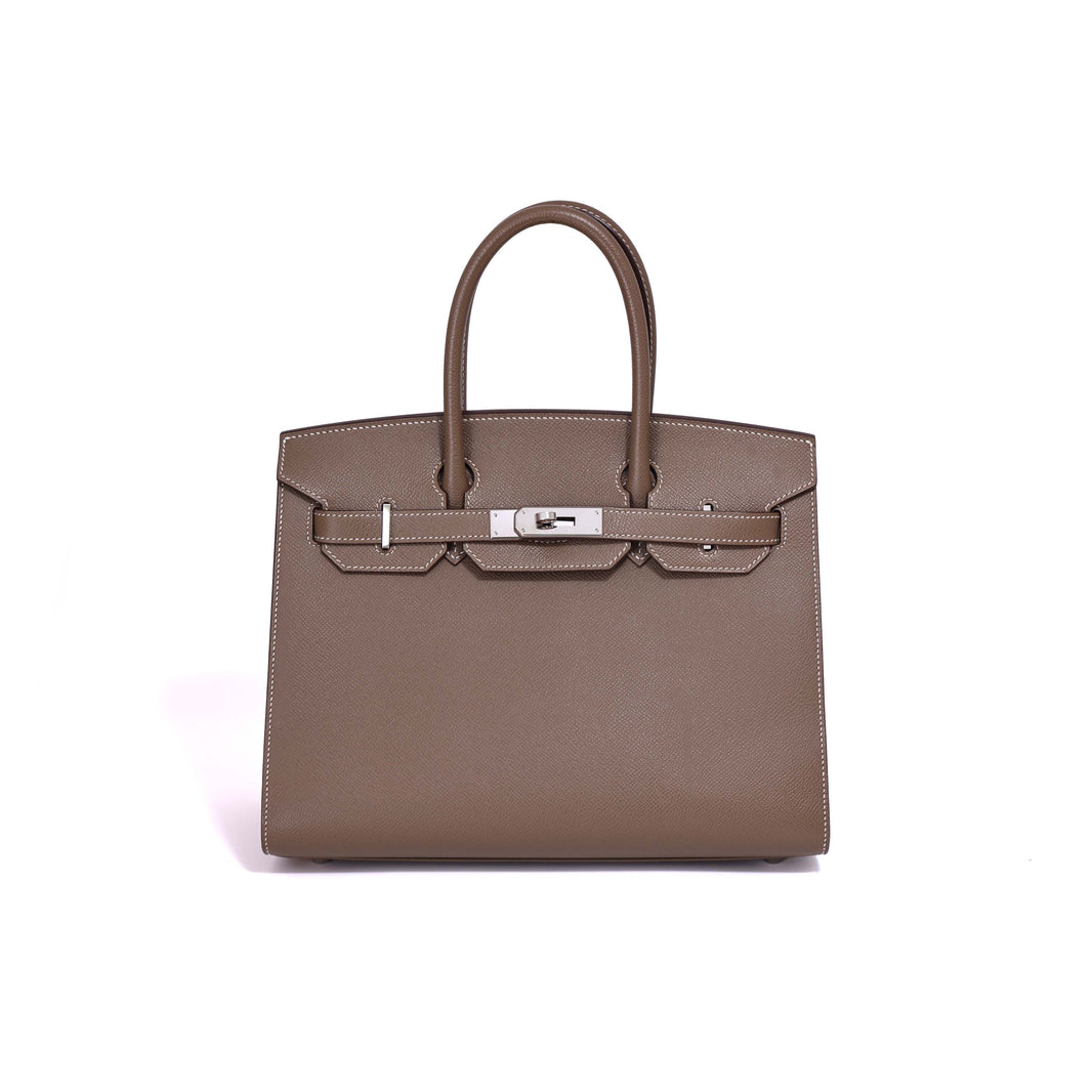 Hermès Birkin 30 in Etoupe Epsom Leather with Palladium Hardware (Contact to Enquire)